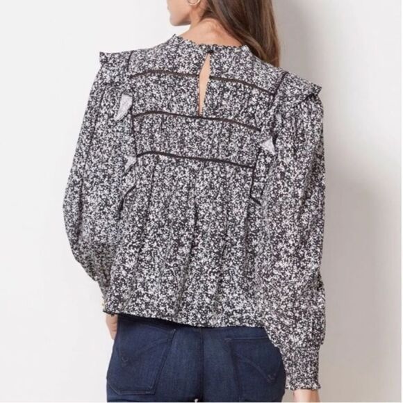 Rails Kadi Onyx Meadow Blouse Size Small New - Picture 3 of 8